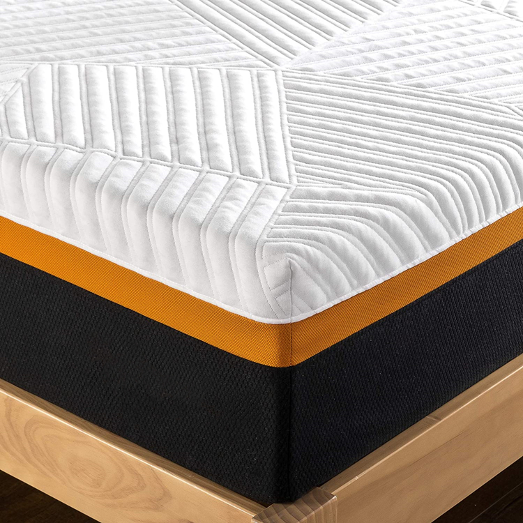 Factory Good Quality Gel Memory Foam Custom Brands Base Mattress 