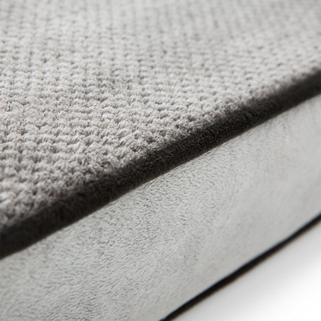Memory foam pet bed