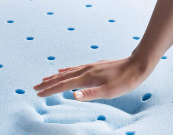 Gel memory foam