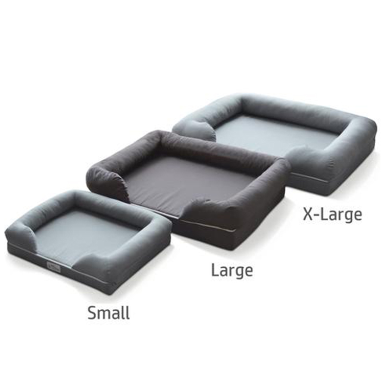 Memory foam pet bed