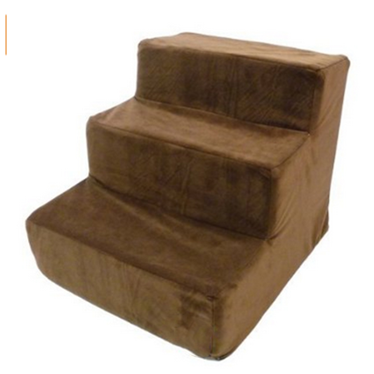 Memory foam dog stairs