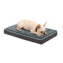 Classic Design Soft Hard-wearing Velvet Pet Bed for Dog with Anti-slip Bottom