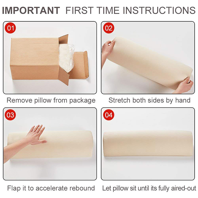half moon pillow