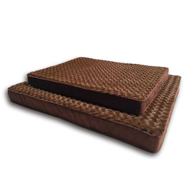 Memory foam pet bed