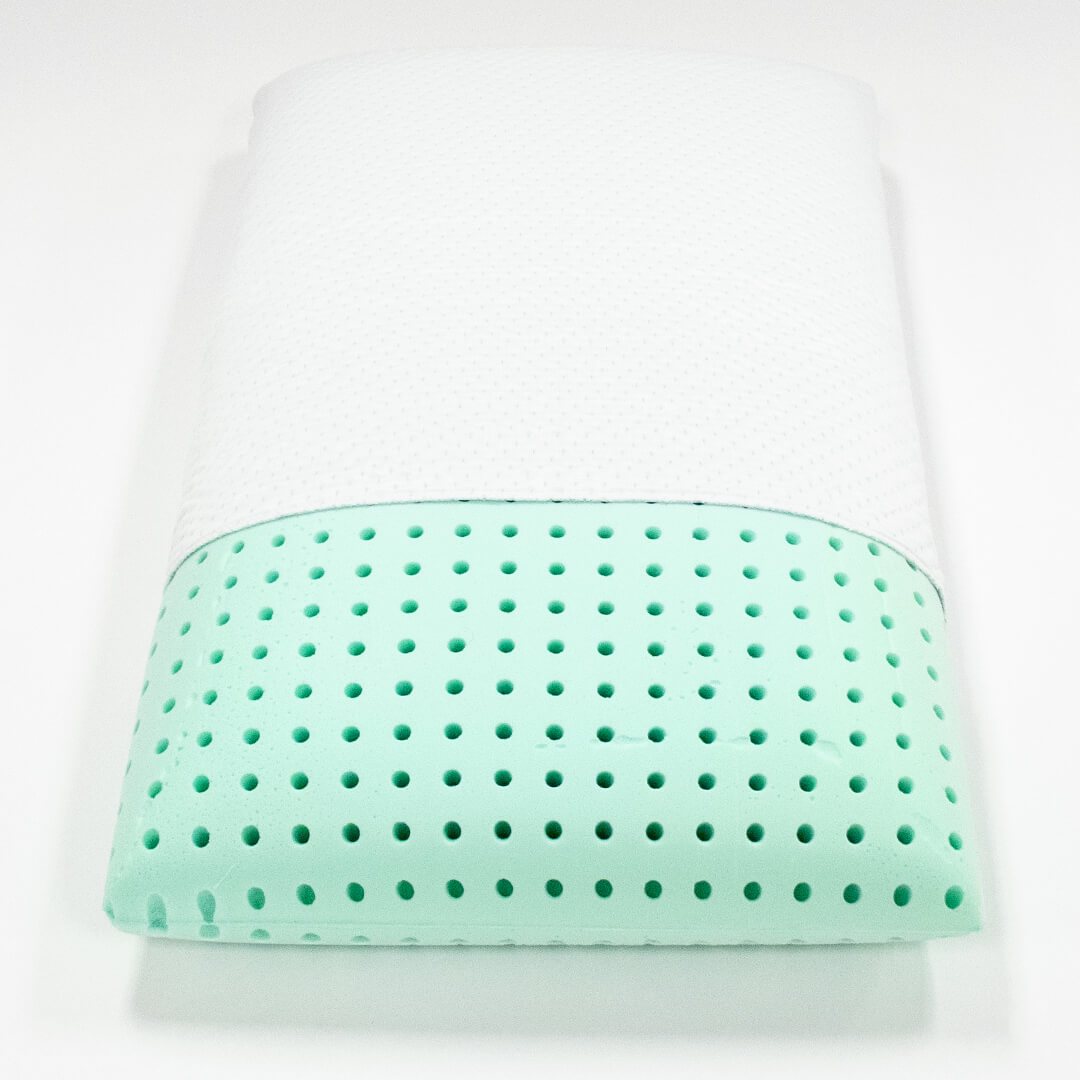 zoned memory foam pillow