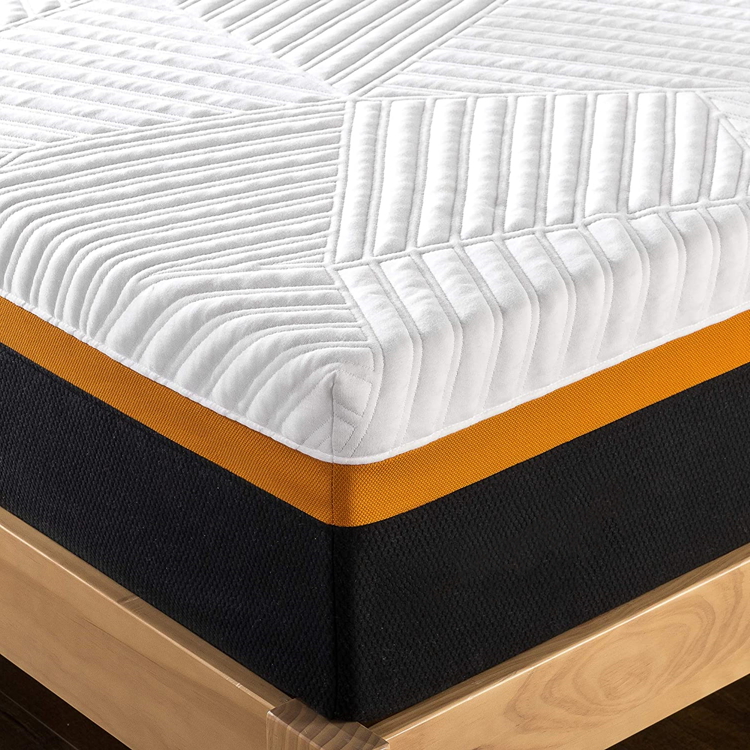 Factory Good Quality Gel Memory Foam Custom Brands Base Mattress 