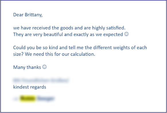 customer review