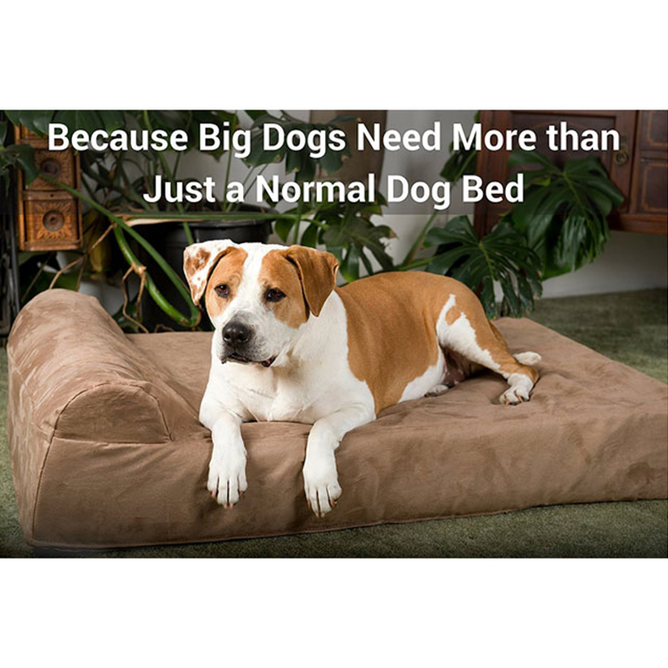 Memory foam pet bed
