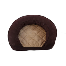 Eco-Friendly Soft Anti-slip Plush Dog Bed with Quilting