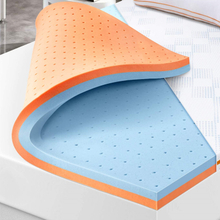 4 Inch Foldable Soft Comfortable Cover Memory Foam Cooling Mattress Topper