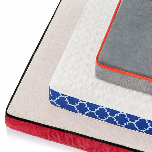 Memory foam pet bed