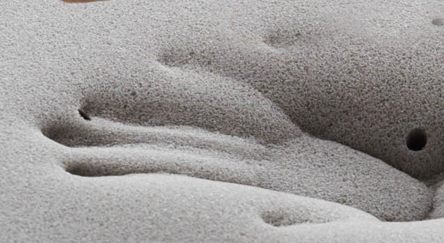 Bamboo charcoal foam