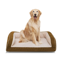 Stylish Warm Foldable Luxury Modern Eco-friendly Oxford Pet Sofa Dog Memory Foam Bed