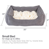 Comfortable Eco-Friendly Anti-slip Orthopedic Foam Dog Bed with Zipper