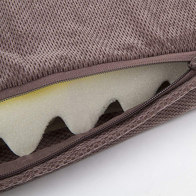 Memory foam pet bed