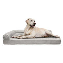 Hot Wholesale Anti-slip Orthopedic Memory Foam Dog Bed with Waterproof Inner