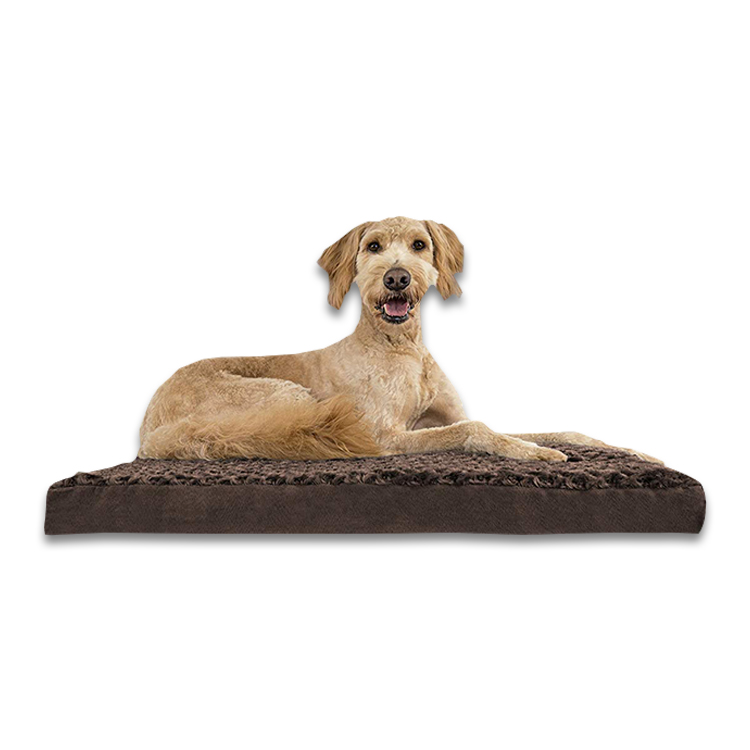 Memory foam pet bed